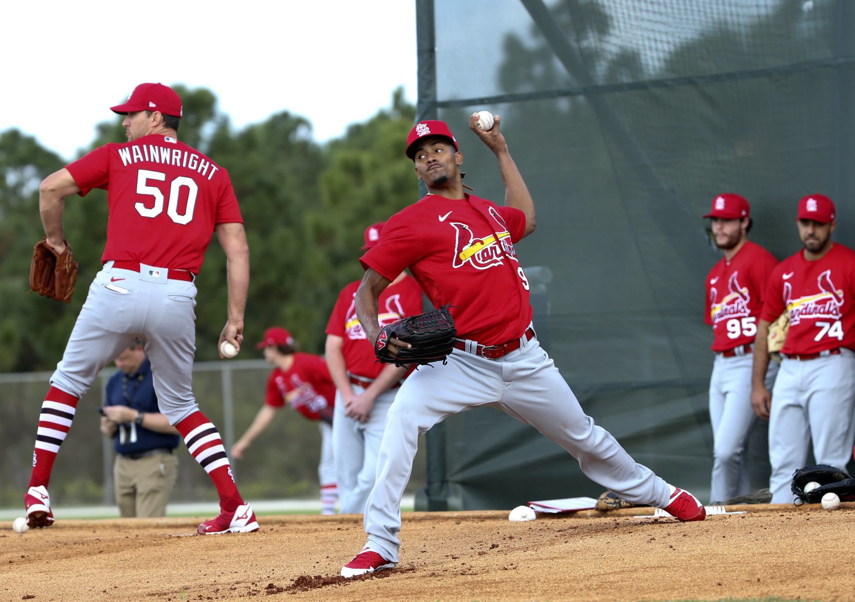 Thursday workout at Cardinals spring training